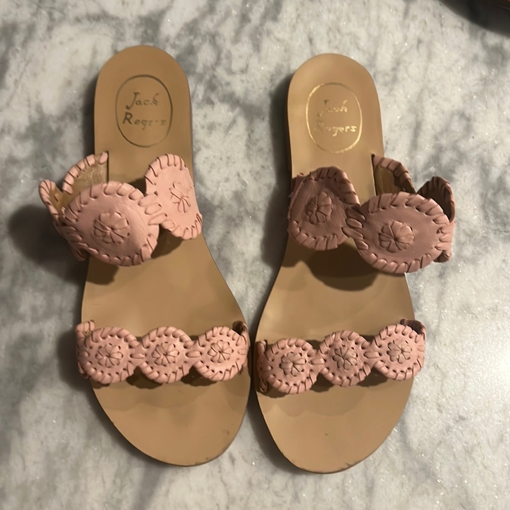 Jack Roger sandals- blush